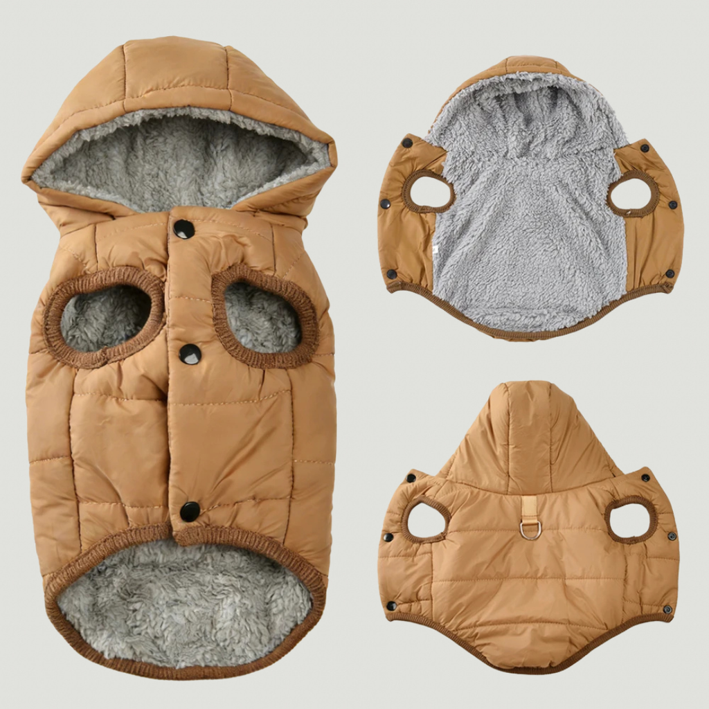 ARIMO Warm Fleece Dog Coat