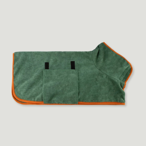 Dog Bathrobe Bath Towel Robe Absorbent Soft Towel