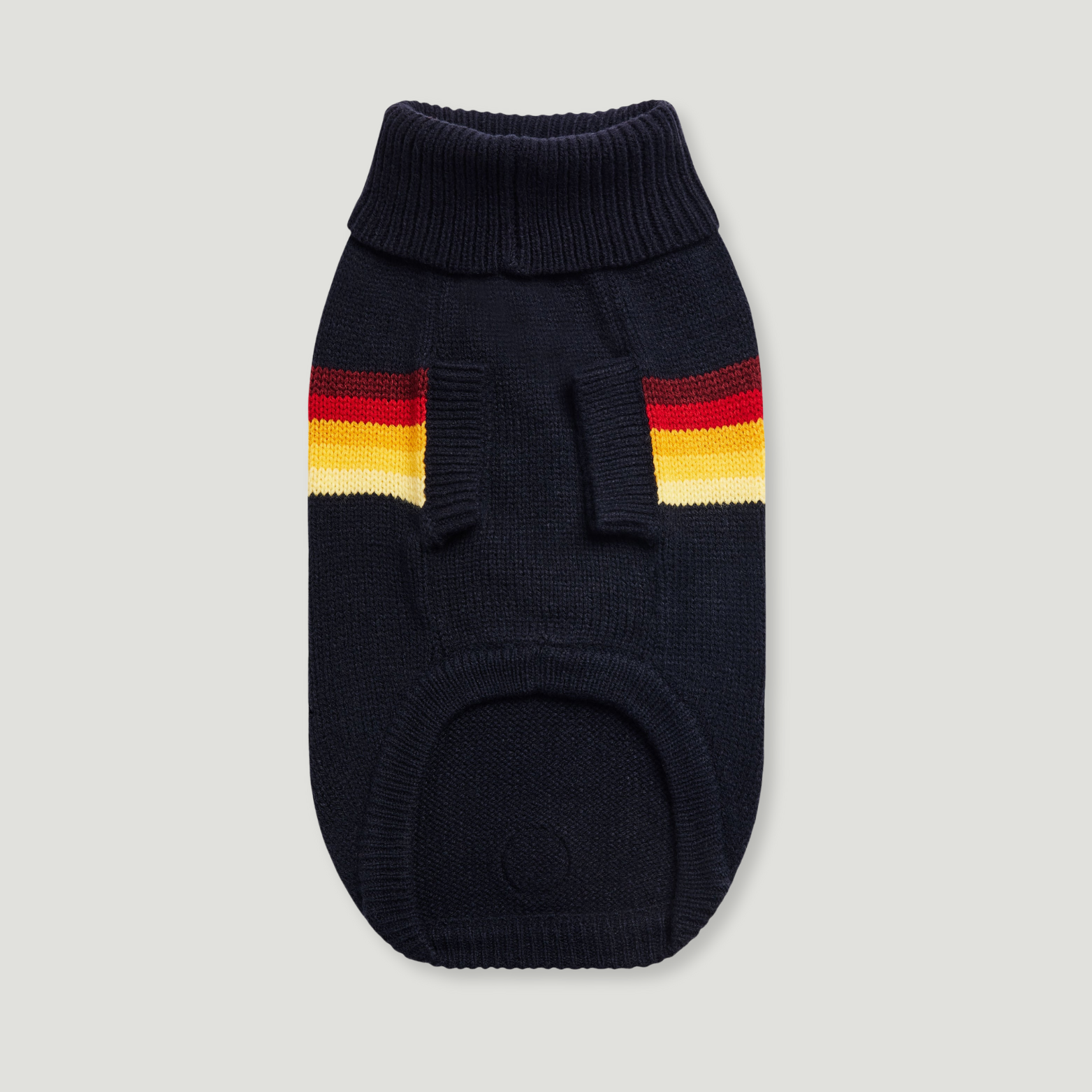 ARIMO “Retro Stripe” Dog Sweater — Navy