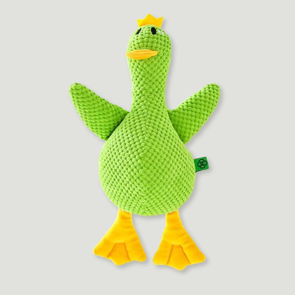 Plush Duck Squeaky Dog Toy