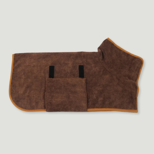 Dog Bathrobe Bath Towel Robe Absorbent Soft Towel