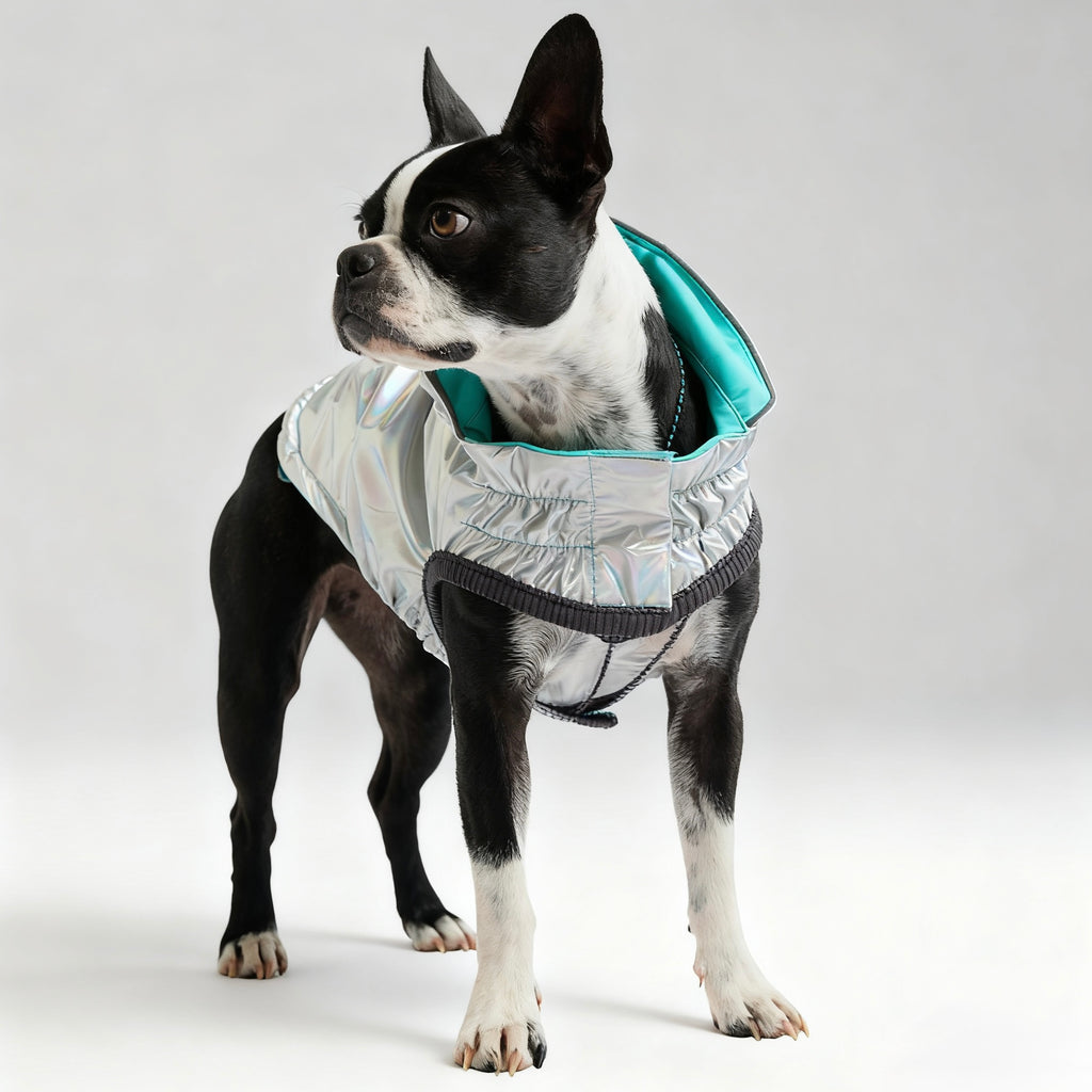 ARIMO “DualShine Reversible” Dog Raincoat