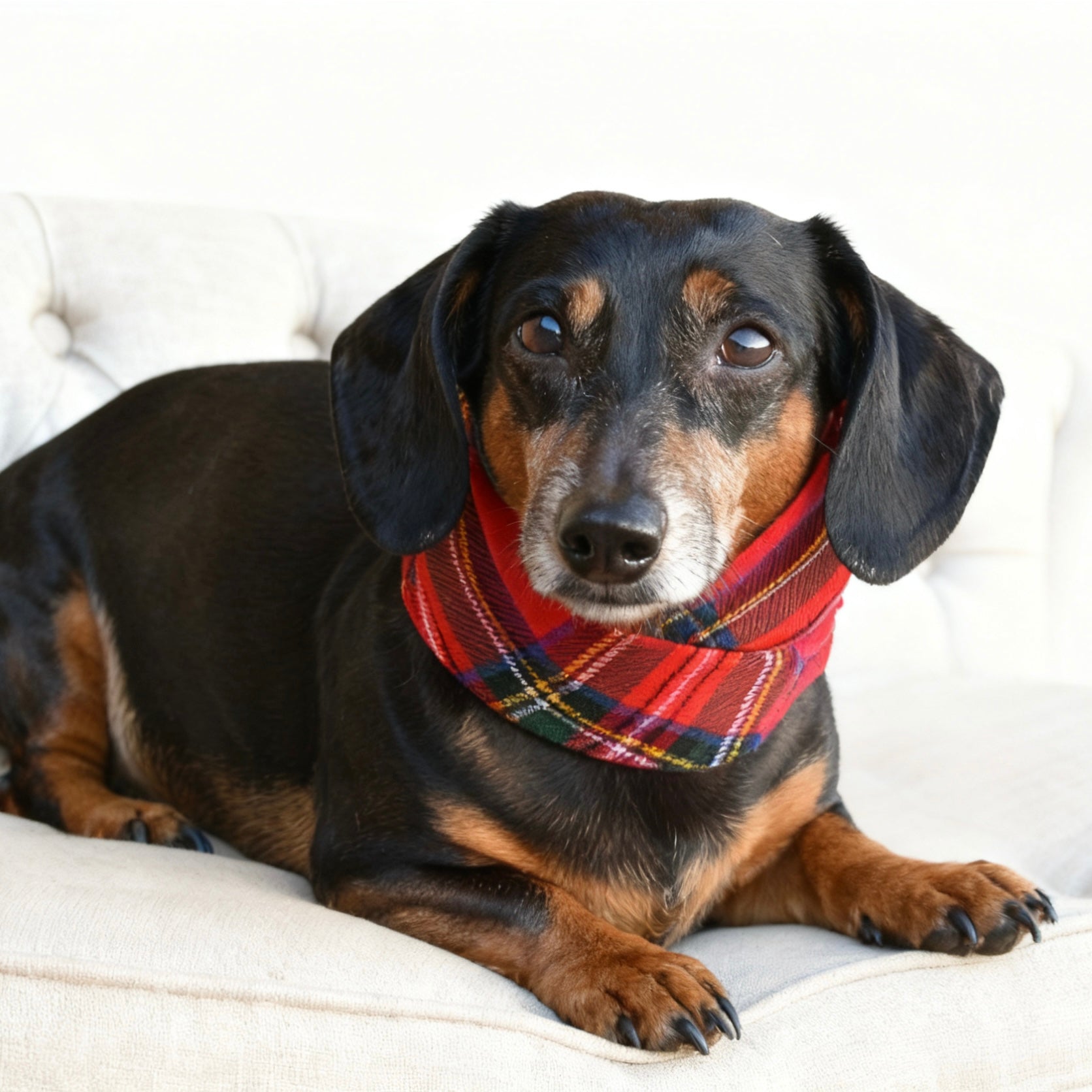 ARIMO “Red Flannel” Dog Scarf