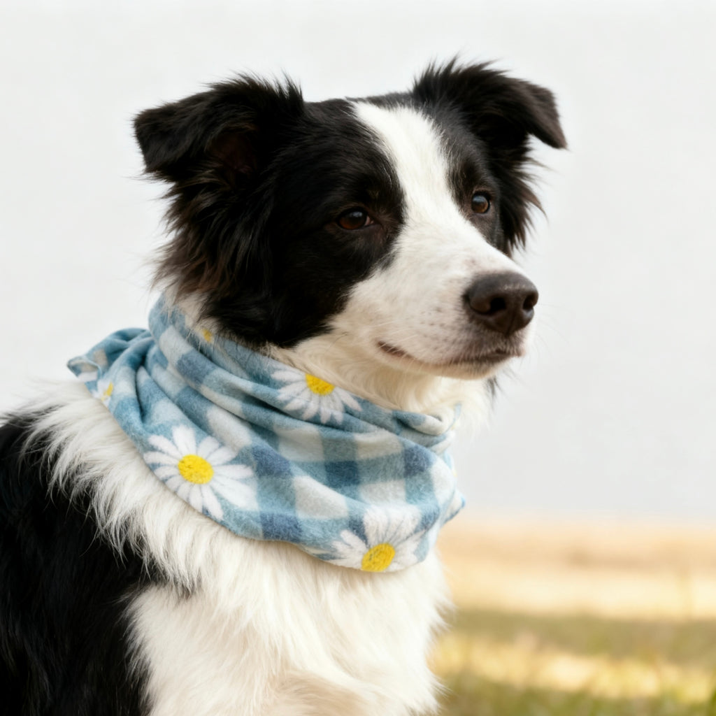 ARIMO “Blue Daisy” Dog Scarf