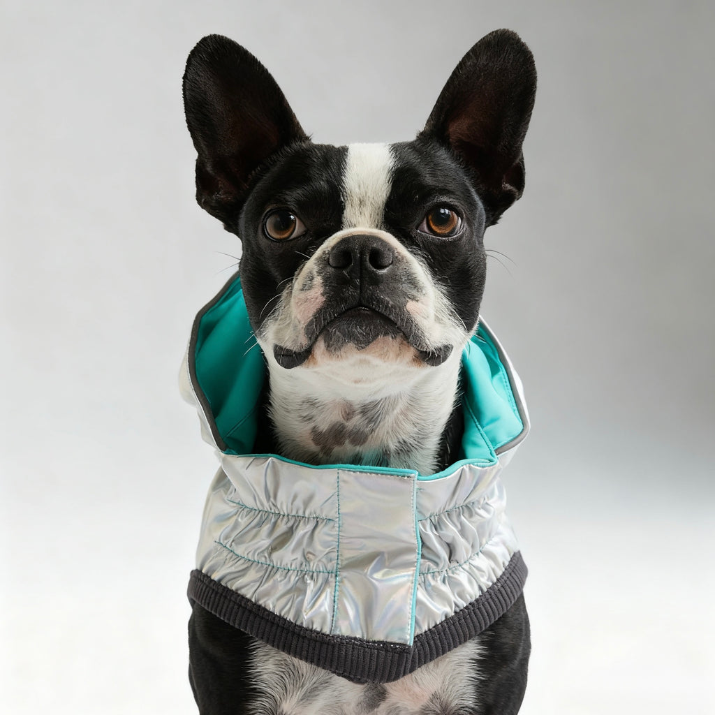 ARIMO “DualShine Reversible” Dog Raincoat