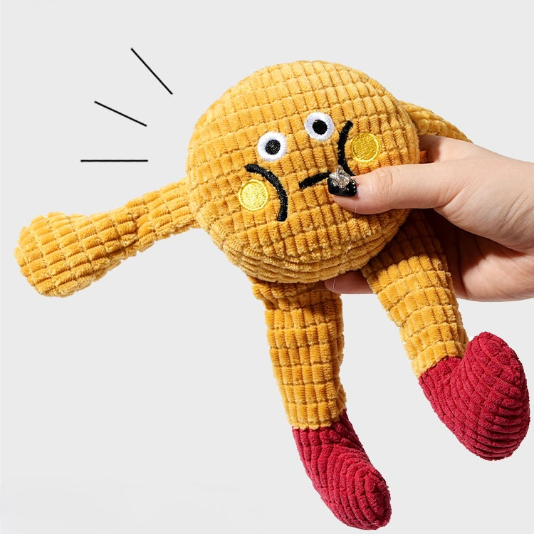 Plush Crinkle Chew Toy – Soft Squeaky Toy