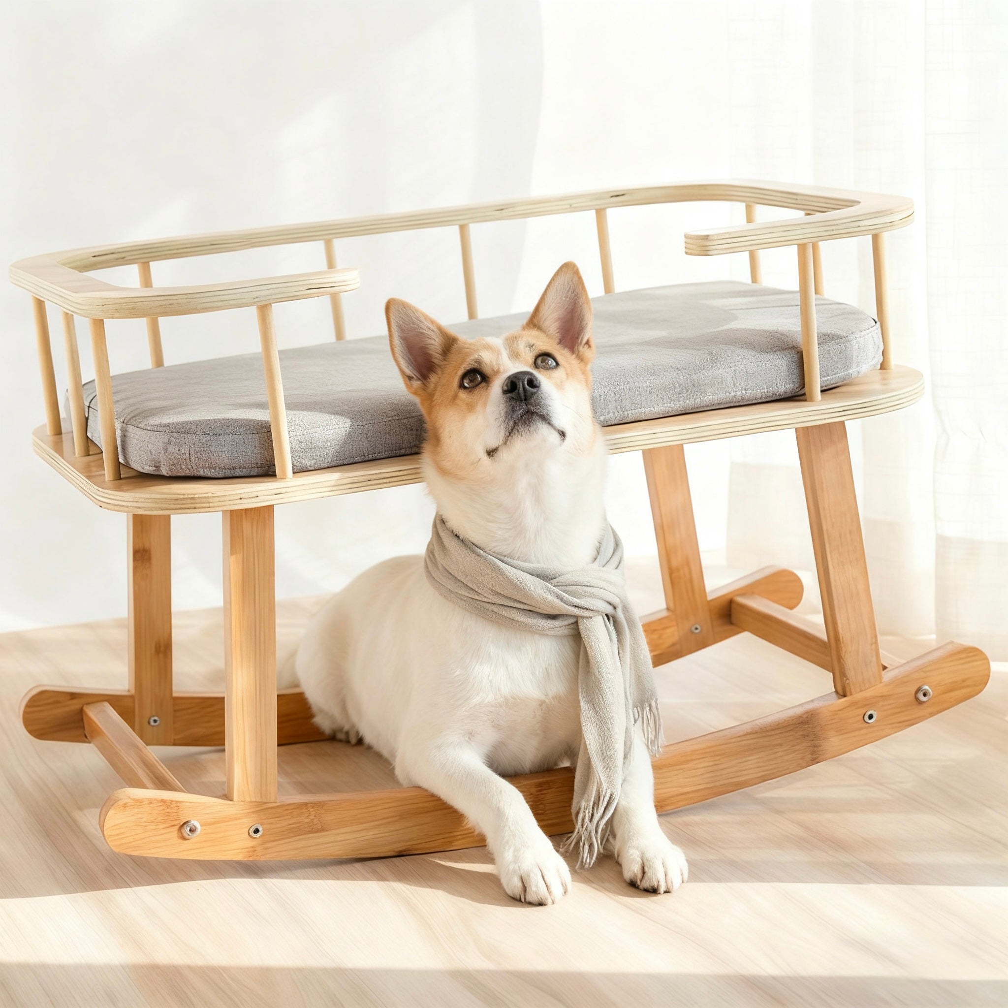 ARIMO “Rockaby Lounge” Pet Bed