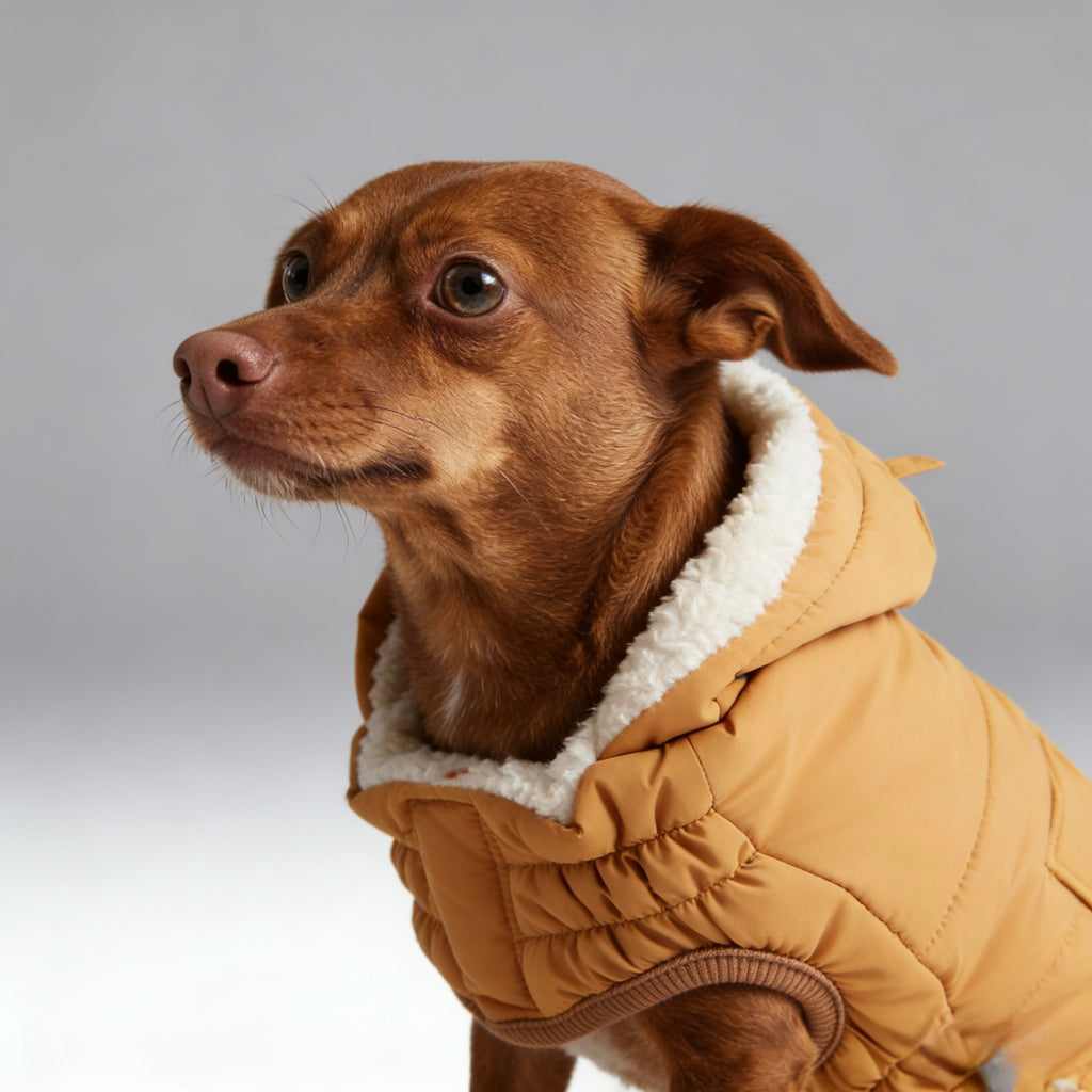 ARIMO “Super Puff” Dog Parka — Hazel