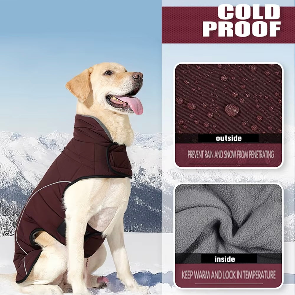 ARIMO “Alpine Shield” Waterproof Winter Dog Coat