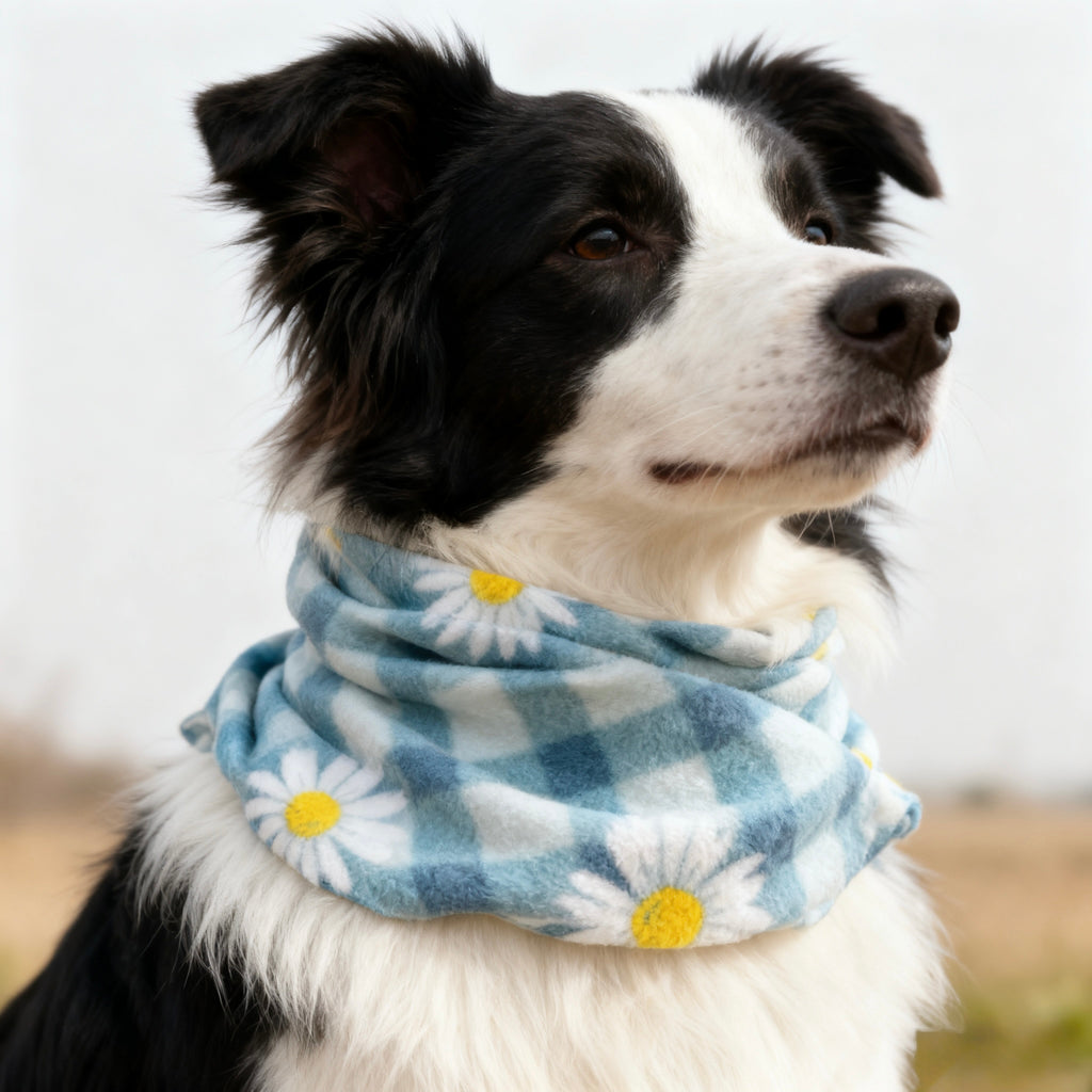 ARIMO “Blue Daisy” Dog Scarf