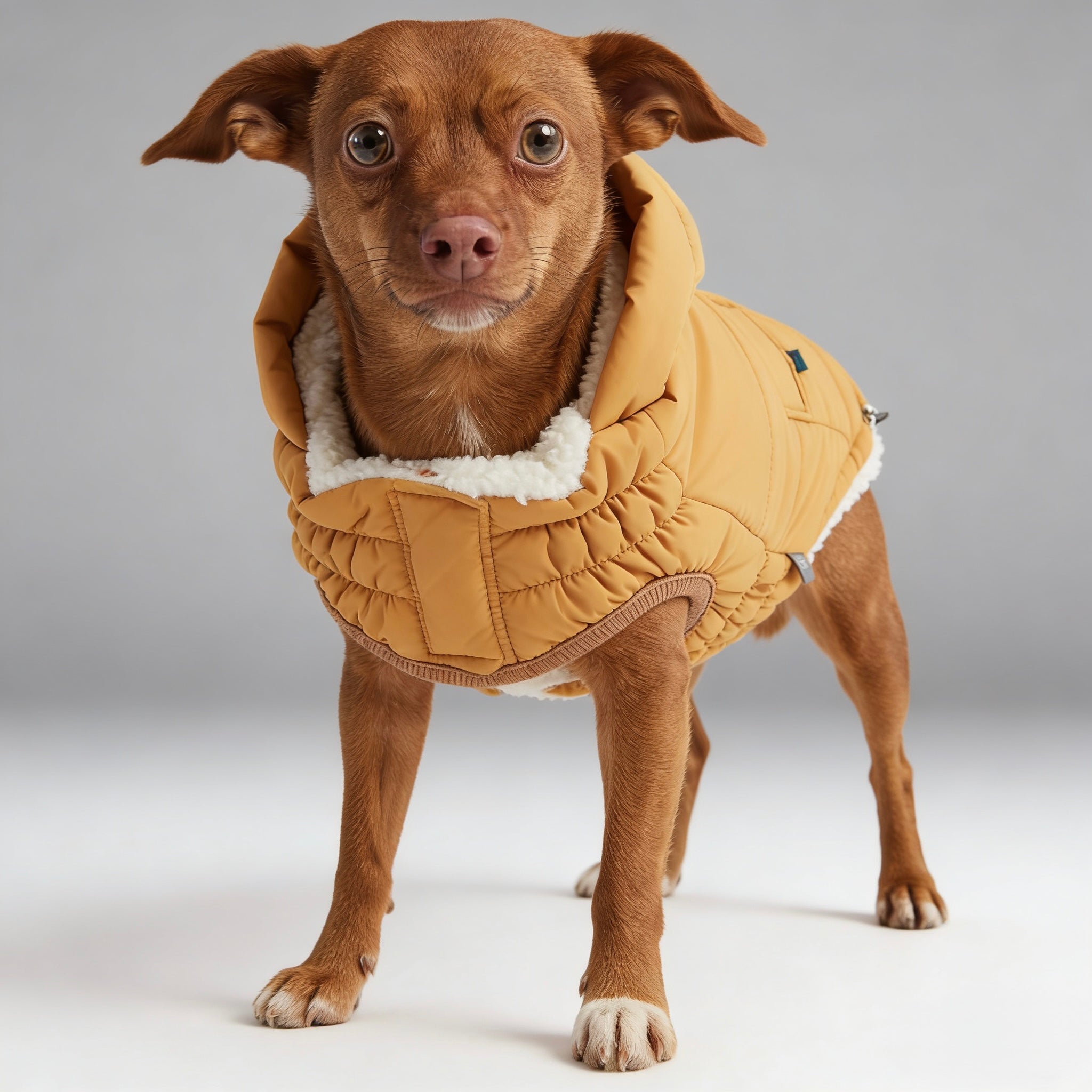 ARIMO “Super Puff” Dog Parka — Hazel