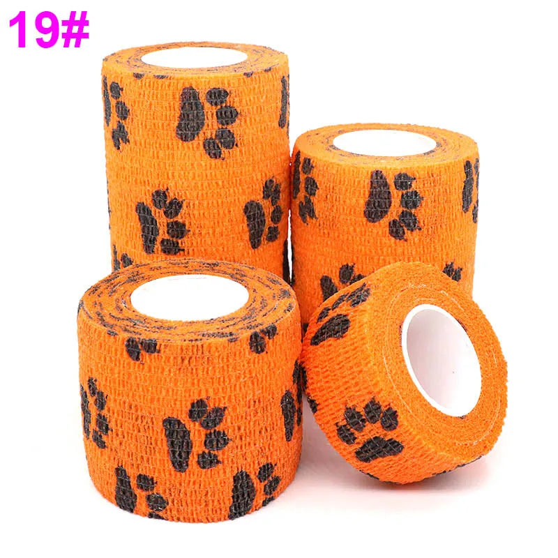 Colorful Bandage, Printed Self-Adhesive Wraps, 2.5cm-10cm