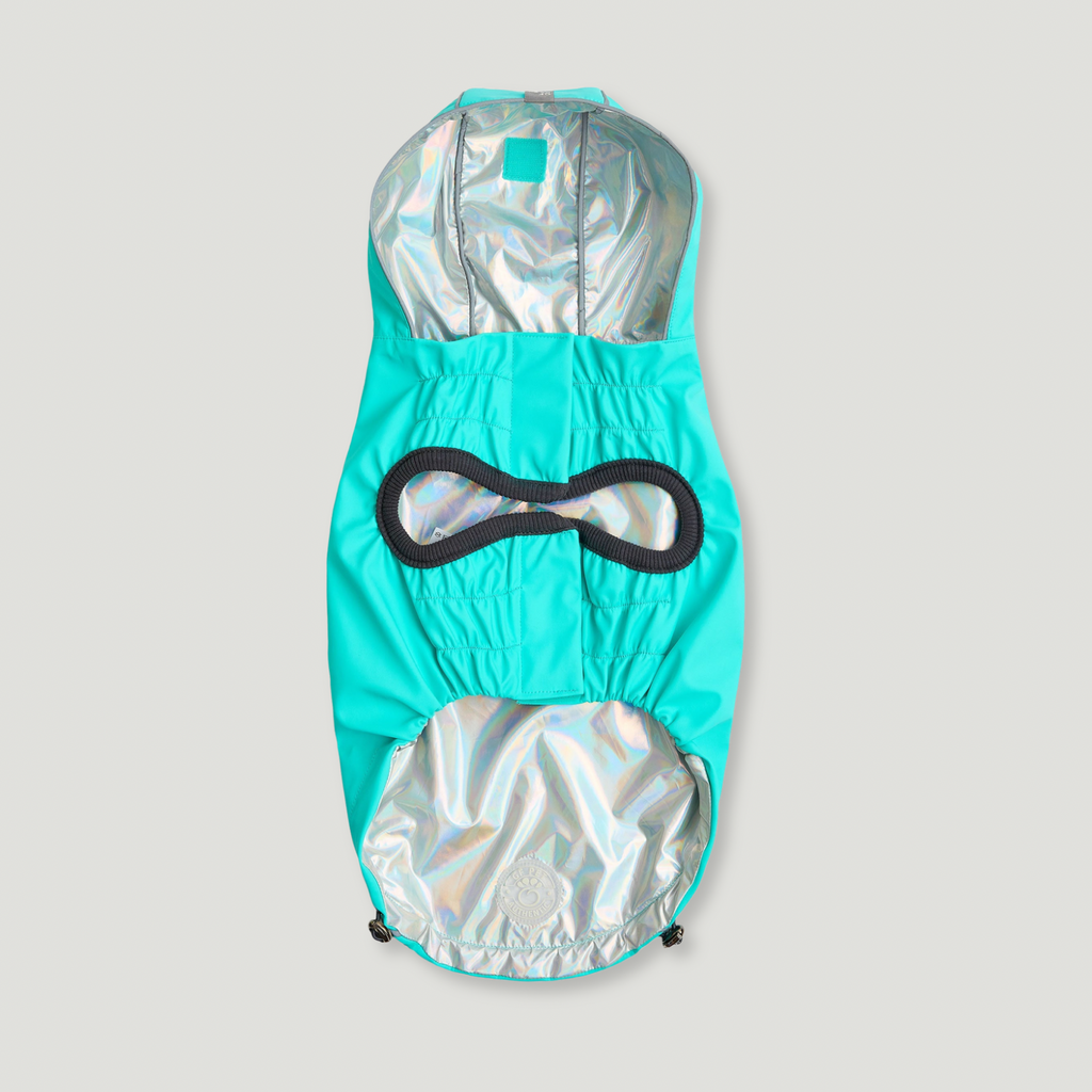 ARIMO “DualShine Reversible” Dog Raincoat
