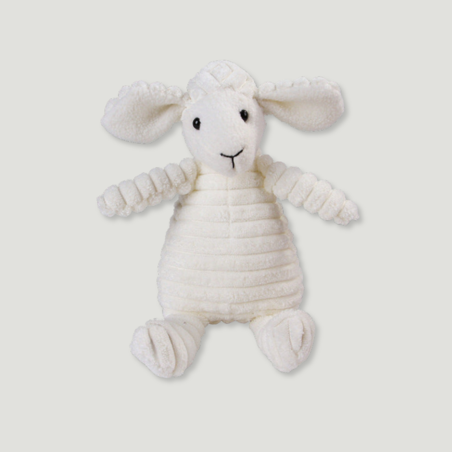 Corduroy Animal Squeaky Toy