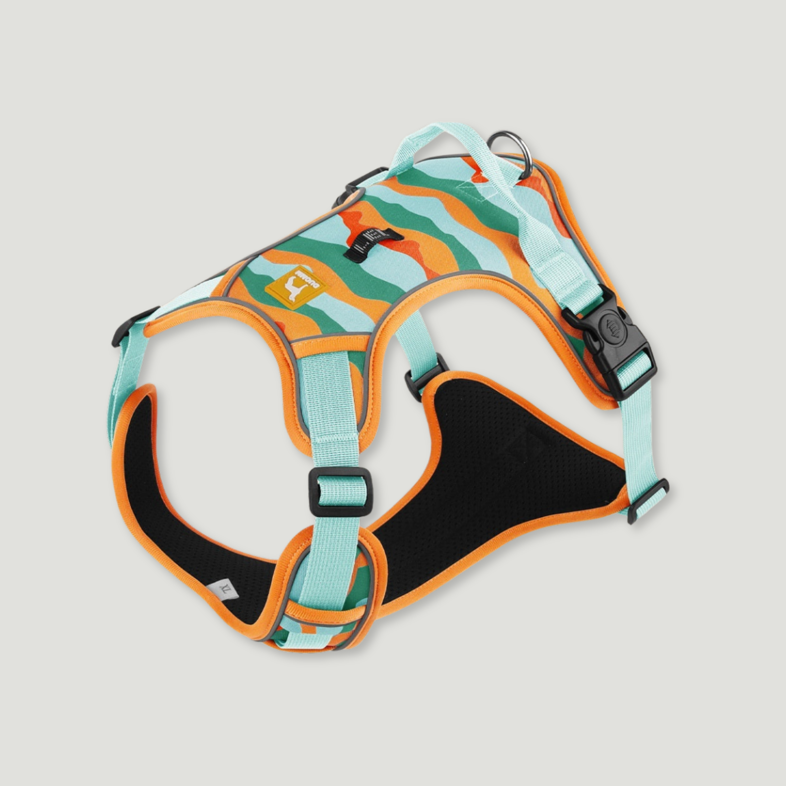 Dog Chest & Back Reflective Commuter Harness with Handle