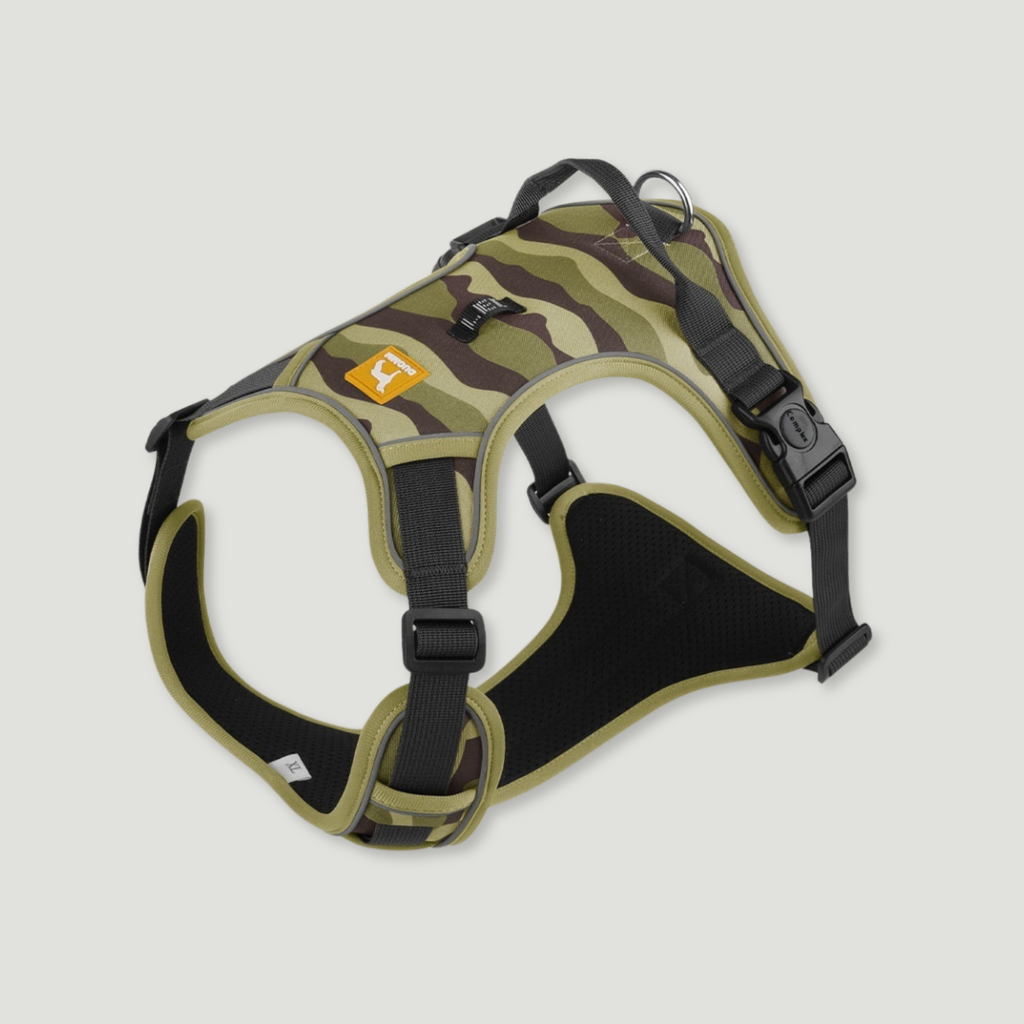 Dog Chest & Back Reflective Commuter Harness with Handle