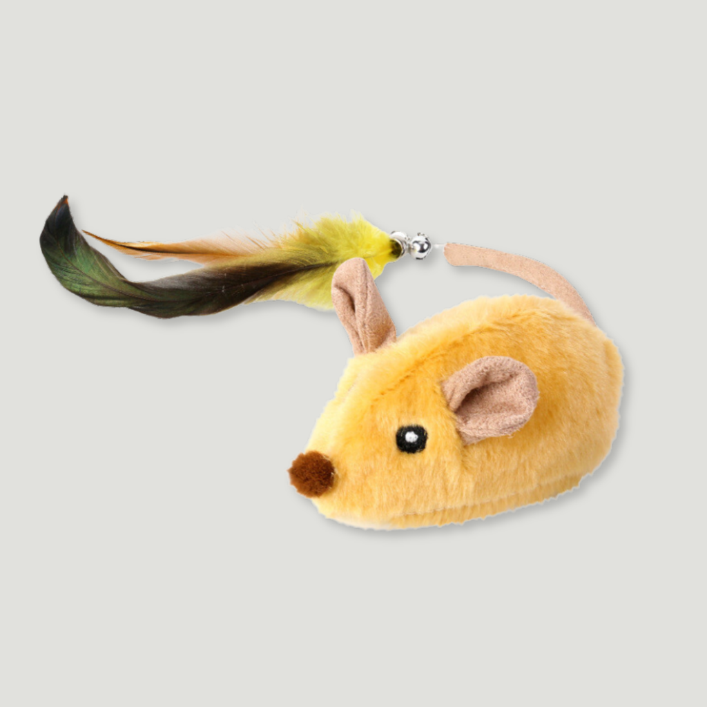 Smart Interactive USB-Charging Cat Mouse Toy