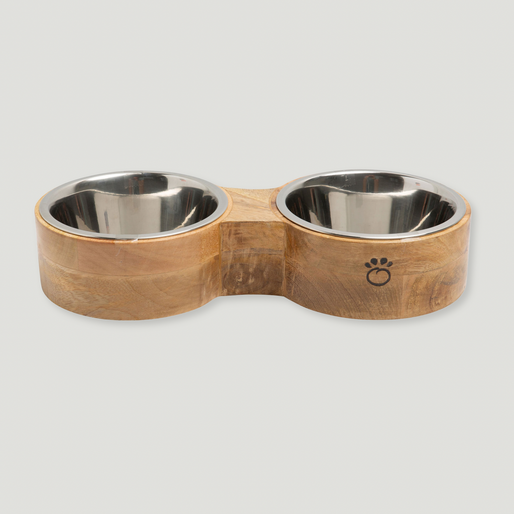 Handcrafted Figure-8 Mango Wood Bowl