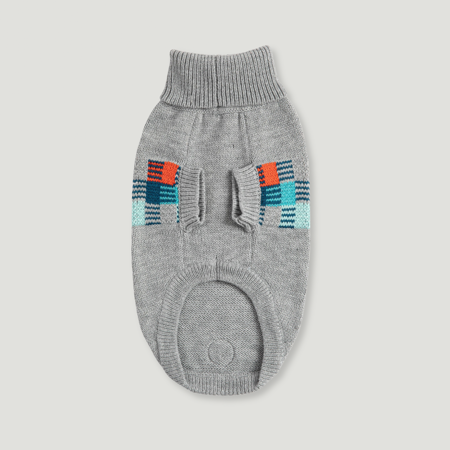 ARIMO “Winter Sailor” Dog Sweater — Grey Multi