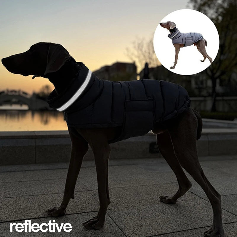 ARIMO “Reflective Puffer” Winter Dog Jacket