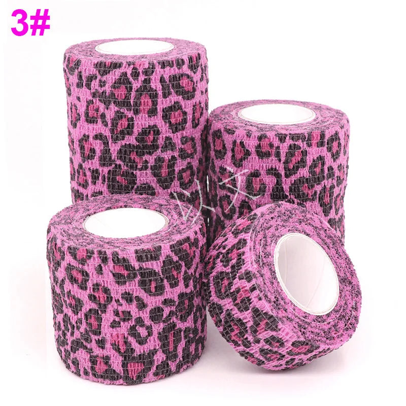 Colorful Bandage, Printed Self-Adhesive Wraps, 2.5cm-10cm