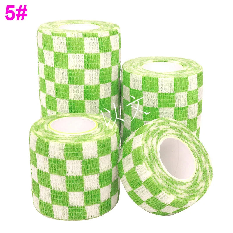 Colorful Bandage, Printed Self-Adhesive Wraps, 2.5cm-10cm