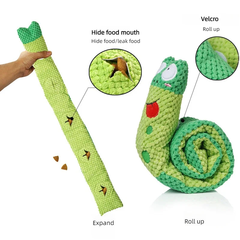 Snail Puzzle Feeder Toy