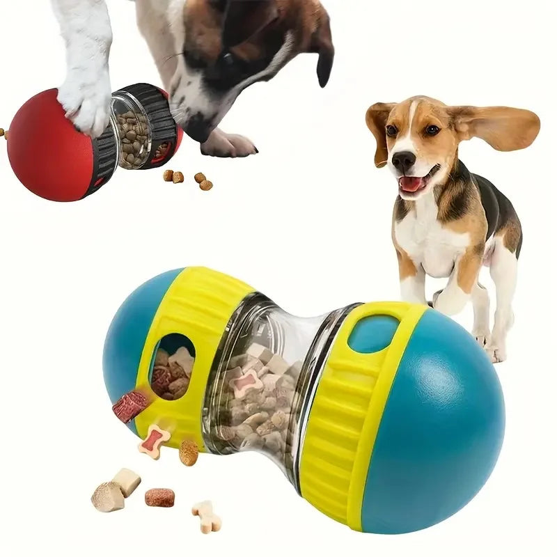 Interactive Treat Dispensing Dog Ball