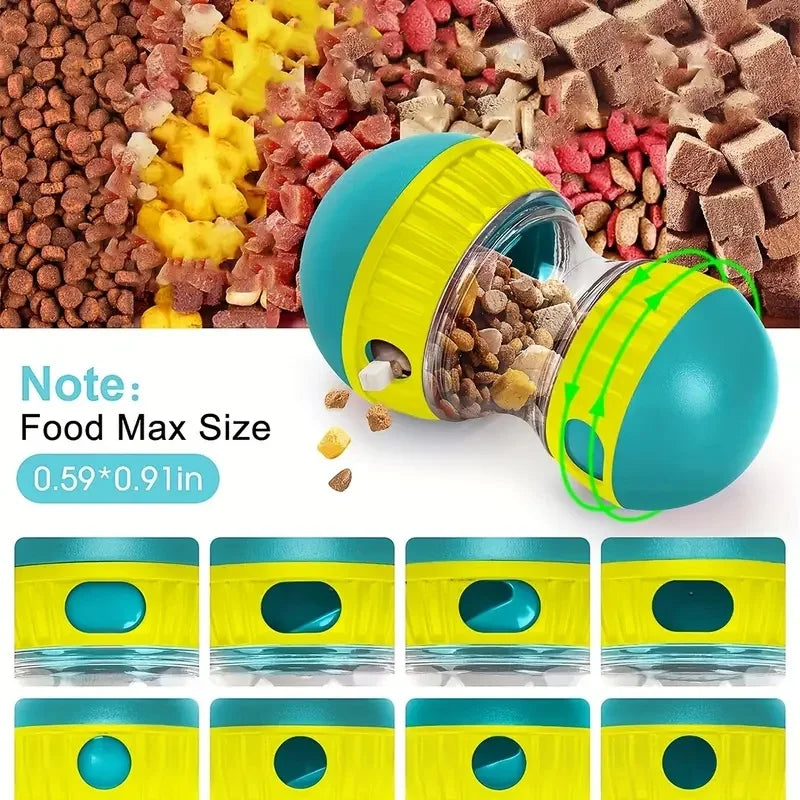 Interactive Treat Dispensing Dog Ball