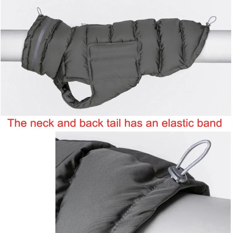 ARIMO “Reflective Puffer” Winter Dog Jacket