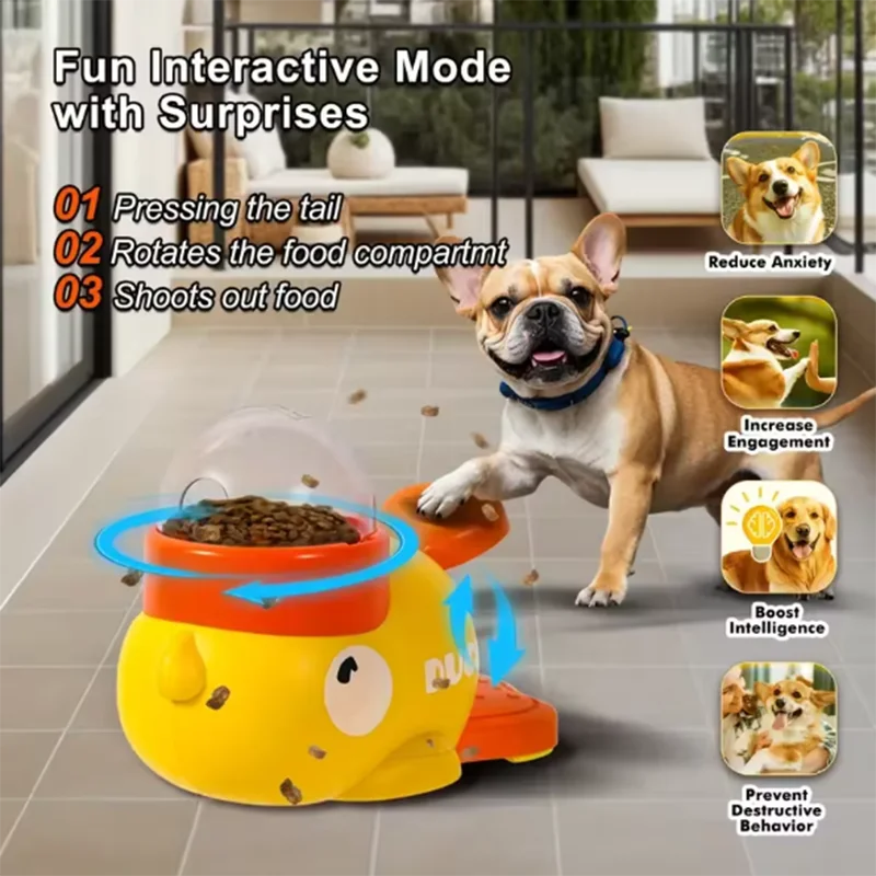 Smart Duck Treat Puzzle Toy