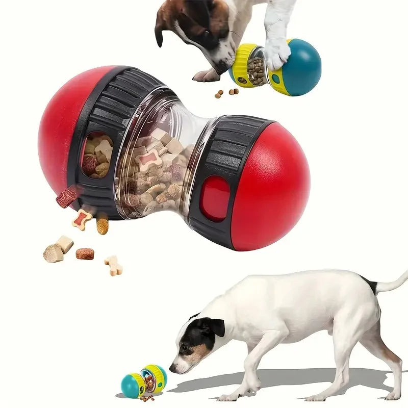 Interactive Treat Dispensing Dog Ball