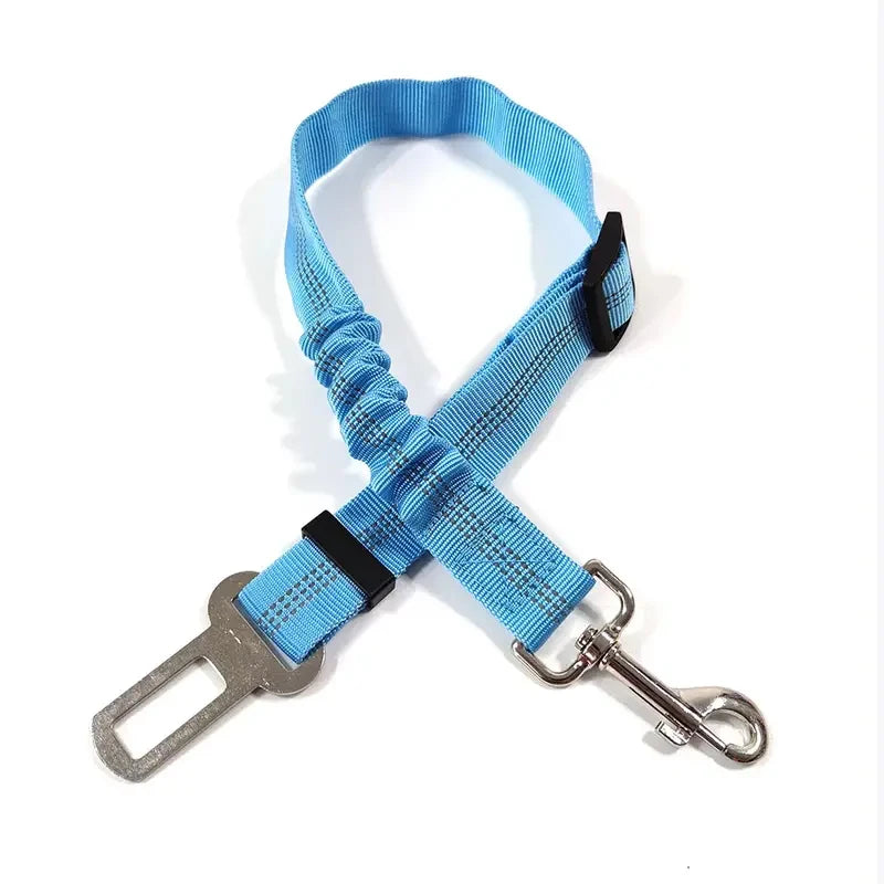 Adjustable Reflective Dog Car Seat Belt with Shock Absorber