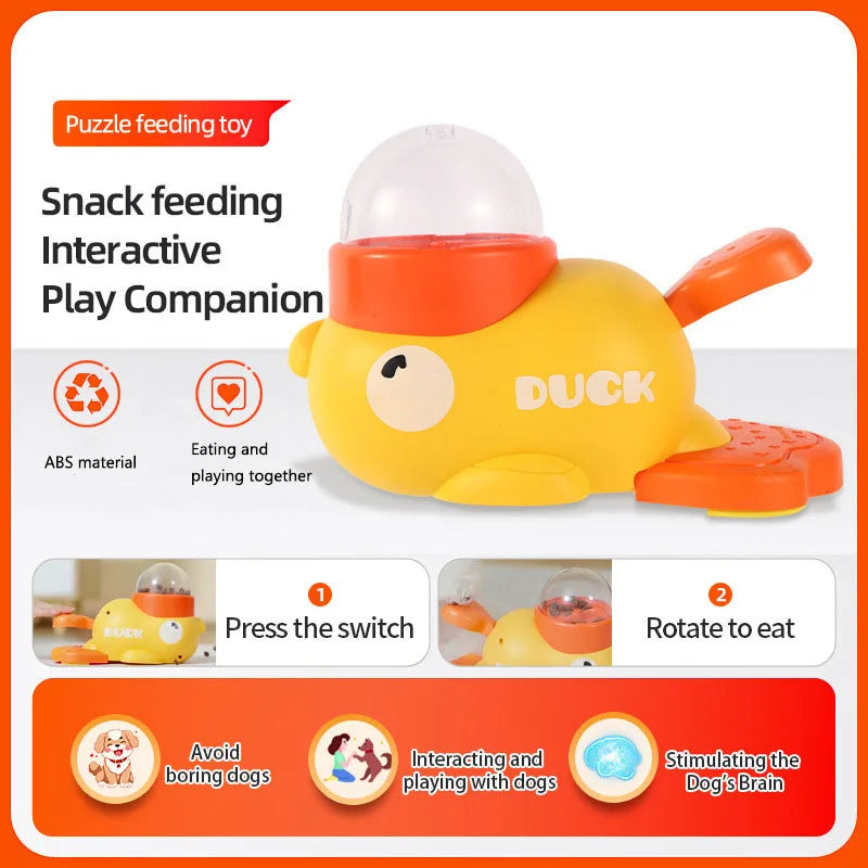 Smart Duck Treat Puzzle Toy