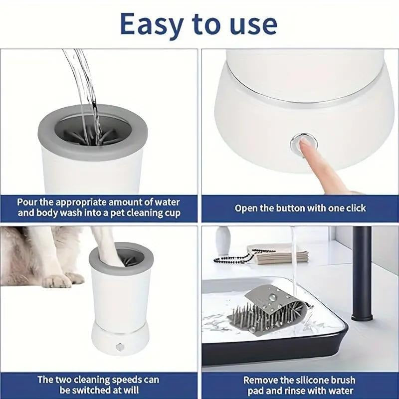 Electric Dog Foot Washing Cup