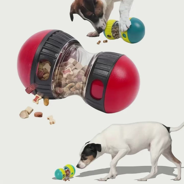 Interactive Treat Dispensing Dog Ball