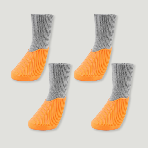 4PCS Dog Shoes Waterproof Fall Winter Pet Snow Boots